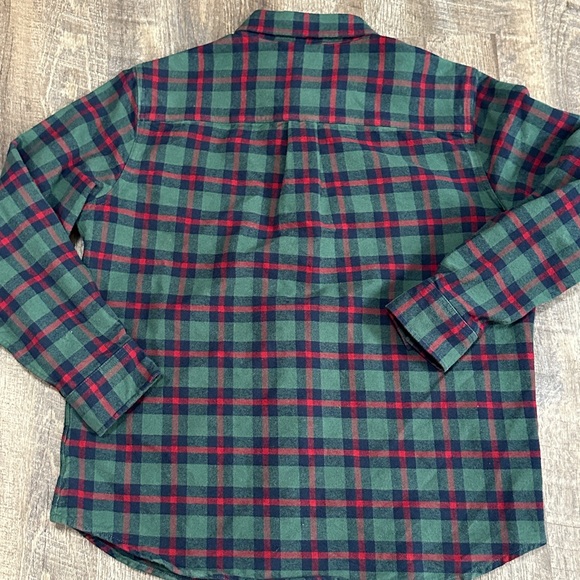 Harpoon Brewing Brewery 100% Cotton Flannel Men’s Plaid Shirt Large - Picture 2 of 4